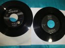 BEATLES ON BLACK TOLLIE LOVE ME DO & SWAN SHE LOVES YOU