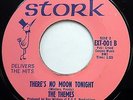 THE THEMES machine stamped STORK VG++ 45 There's No Moon Tonight b/w Marnie PJ16