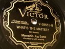 Memphis Jug Band-Race Victor V-38551 What's The Matter (Tennessee 1929)