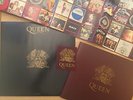 DLP: Queen - Greatest Hits II - D’91 NM  mit Buch, Aufnäher und riesen Poster