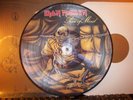 Iron Maiden Piece Of Mind Picture Disk LP Album Mint Con  797 Mirror Finish
