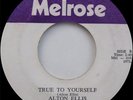 Alton Ellis TRUE TO YOURSELF / I LOVE YOU Wicked Soulful Reggae 45 Melrose Hear