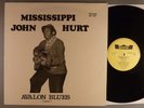 Mississippi John Hurt  Avalon Blues Volume 2   1982 UK Press  Mono