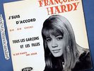 FRANCOISE HARDY DEBUT 7 INCH VINYL EP 1962 FRANCE ORIGINAL N.MINT YEH YEH RARE