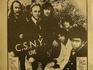 CROSBY, STILLS, NASH & YOUNG - LIVE RECORDING - WOODEN NICKEL - LP