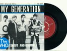 the WHO My Generation (1965 UK DECCA AD 1001) with BELGIUM PS VINYL SINGLE 7