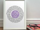 Queen YOU'RE MY BEST FRIEND Personalised Song Gift | Vinyl Single FRAMED PRINT