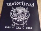 MOTORHEAD 1975 XXX 2005 TOUR PROGRAMME EMBOSSED ON FRONT . LEMMY