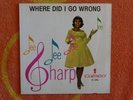 DEE DEE SHARP Where Did I Go Wrong 45 rpm PICTURE SLEEVE ONLY Cameo 1964