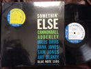 CANNONBALL ADDERLEY SOMETHIN' ELSE BLUE NOTE BNST 1595 SHRINK Japan STEREO LP