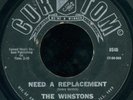 THE WINSTONS Need A Replacement NORTHERN SOUL 45 on CURTOM