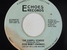 Sweet Soul Funk Gospel 45 - Gospel Echoes - God Won't Change - Echoes - rare