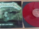 Metallica Ride the Lightning 2016 Bernett Red Vinyl LP Vinyl VG+ Sleeve Mint