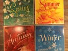 Disney seasons complete set  4LPs spring summer autumn winter rare