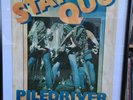 Status Quo Piledriver Promo Poster 1972 Vertigo Swirl