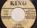 RARE WLP Bobby Freeman KING PROMO 5953 Fever / What Can I Do SOUL 45 G+