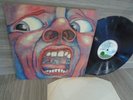 King Crimson In The Court Of The Crimson King LP early Pink-Rim Porky Pecko EX