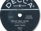 Rare BOBBY HELMS Christmas 78 RPM Record. Jingle Bell Rock/Captain Santa Claus