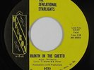 Deep Soul R&B 45 - Sensational Starlights - Rain'in In The Ghetto - Melron - VG+