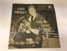 Elvis Presley Love Me Tender / Any Way You Want Me 45 RCA #6643 B&W Sleeve