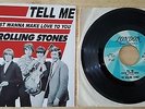RARE SP THE ROLLING STONES TELL ME - I JUST WANNA MAKE LOVE TO YOU 2nd LABEL