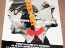 U2 & GREEN DAY SUPERB LARGE 'THE SAINTS ARE COMING' PROMO POSTER UK PROMO POSTER