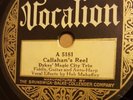 78 RPM Country Dykes Magic City Trio  Vocalion 5181 Callahan's Reel / Red Steer 