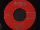 STAN BEVERLY & HOLLYWOOD SAXONS: Diamonds / The Tears Come Rolling Down 45 (top