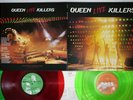 QUEEN LIVE KILLERS WARNER P-5567,8E Japan Clear Vinyl Vinyl 2LP