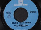 WINSTONS: Amen, Brother / Color Him Father 45 (co, drum break classic ) Funk