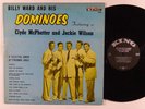 BILLY WARD & DOMINOES Featuring Clyde McPhatter & Jackie Wilson LP on King mono