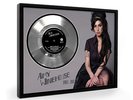 Amy Winehouse 1983 2011 Back To Black Framed Silver Disc Display Vinyl (C1)