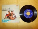 ADRIANO CELENTANO EP J Teddy Girl / Desidero Te /..... COVER PLASTIFICATA RIGIDA