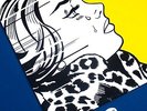ORIGINAL ROY LICHTENSTEIN CRY FOR YOU ART COVER 12 INCH VINYL RECORD EX RARE