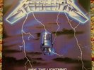 METALLICA - RIDE THE LIGHTNING LP     (MEGAFORCE/ELEKTRA 1984 ) VERY GOOD