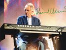 AUTHENTIC RARE SIGNED RICHARD WRIGHT PINK FLOYD 12X8 PHOTO..REAL SIGNATURE..COA.