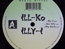 ILL-KO - ILLY-I - RARE PRIVATE NOIR INDIE RAP LP - 90'S - NM-