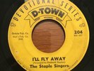 Black Gospel 45 Staple Singers-I'll Fly Away HEAR IT