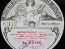 NAZZARENO DE ANGELIS Fonotipia 92126/7 MEFISTOFELE ROBERTO DIAVOLO OPERA 78 RPM