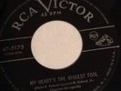 The Robins A Fool Such As I My Heart's The Biggest Fool Rca Soul Doo Wop Rare