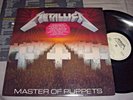 METALLICA Master of Puppets VINYL LP record RARE WHITE LABEL PROMO 1986 album EX
