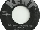 Tony Allen And The Wanderers - Kent 356 - Everybody's Somebody's Fool