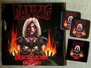 DANZIG Black Laden Crown - LP / Neon Orange Vinyl + Sticker + 2 Bierdeckel