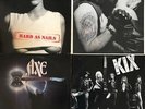 8 LP Hard Rock/HAIR/Metal Vinyl Record Lot- VG+ -AXE KIX LITA FORD HARD AS NAILS
