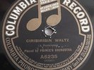 Prince's Orchestra -  78rpm single 12-inch - Columbia #A5235 Ciribiribin Waltz