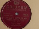 Frankie Carle  – 78rpm 10-inch single – Columbia #36906