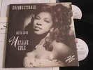 NATALIE COLE UNFORGETTABLE 2 LP MADE IN BRAZIL 1st PRESSING 1991 WITH INSERT