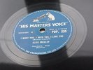 ELVIS PRESLEY   UK  1956   H.M.V. 78   MY BABY LEFT ME