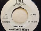 Rare '66 Soul R&B Mira Promo 45 Colleen & Teddy - Beachnut / Lonesome NM mp3