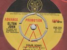 Elton John Your Song DJM DJS.233 VG DEMO